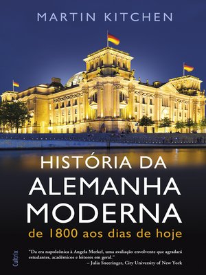 cover image of História da Alemanha Moderna